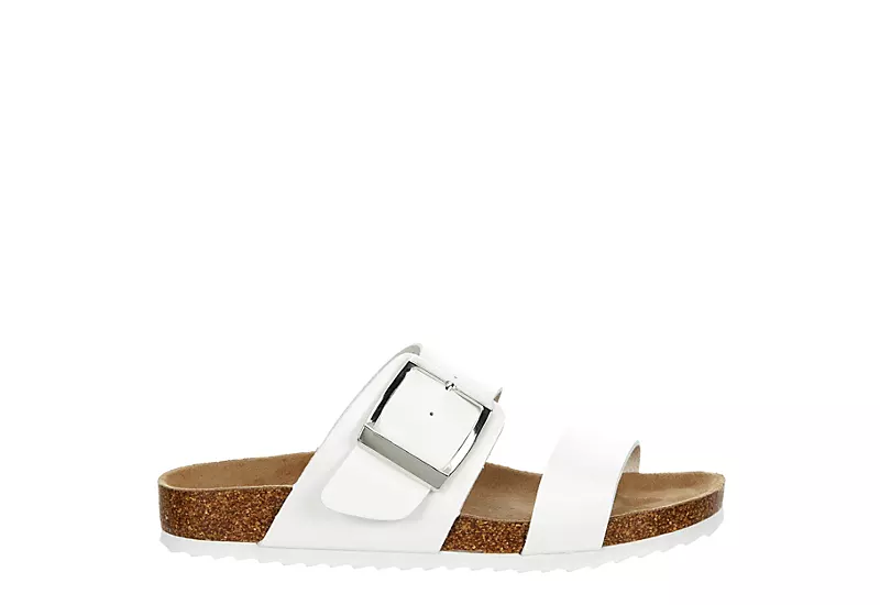 Bjorndal Womens Courtney Footbed Sandal - White - Image 2