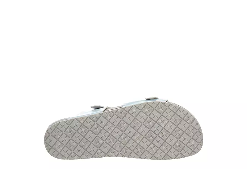 Bjorndal Womens Delaney Footbed Sandal - Silver - Image 7