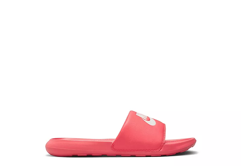 Nike Womens Victori One Slide Sandal - Coral - Image 2