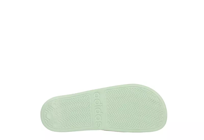 Adidas Womens Adilette Shower Slide Sandal - Pale Pink - Image 7