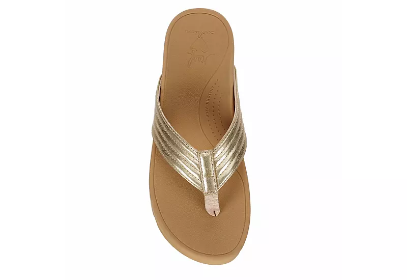 Reef Womens Horizon Shea Hi Slide Sandal - Champagne - Image 6