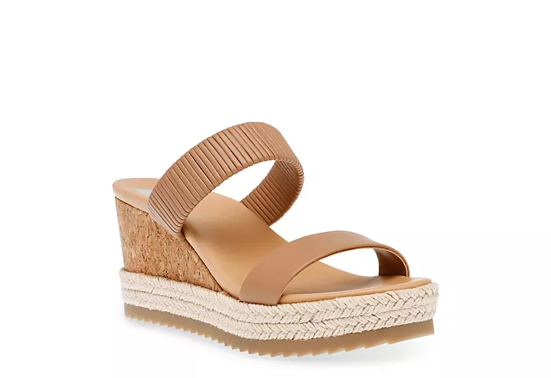 Dv By Dolce Vita Womens Effie Wedge Sandal - Tan