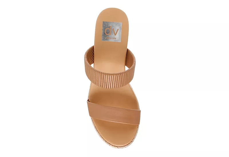 Dv By Dolce Vita Womens Effie Wedge Sandal - Tan - Image 6