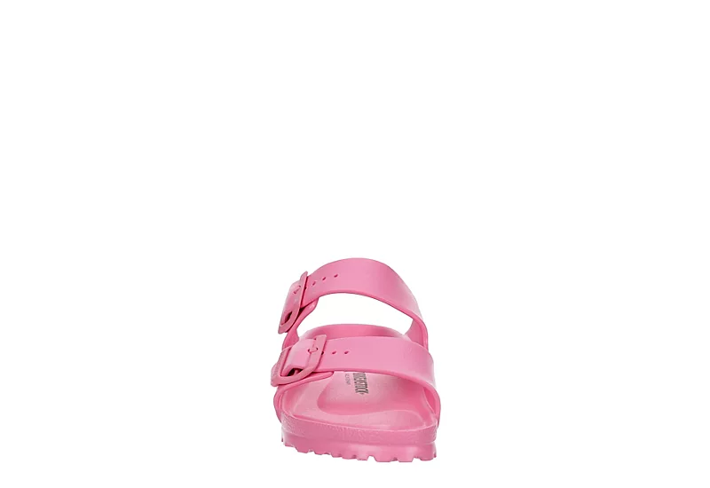 Birkenstock Womens Arizona Essentials Slide Sandal - Pink - Image 3