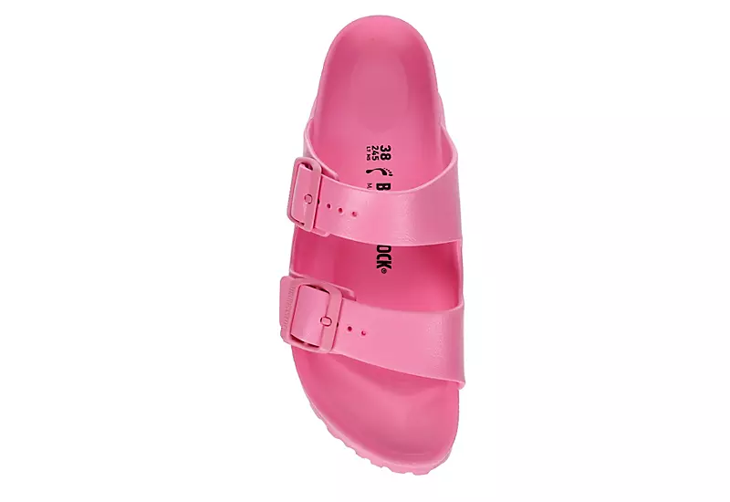 Birkenstock Womens Arizona Essentials Slide Sandal - Pink - Image 6