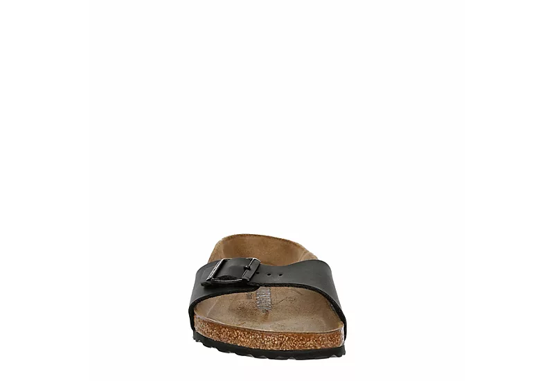Birkenstock Womens Madrid Footbed Sandal - Black - Image 3
