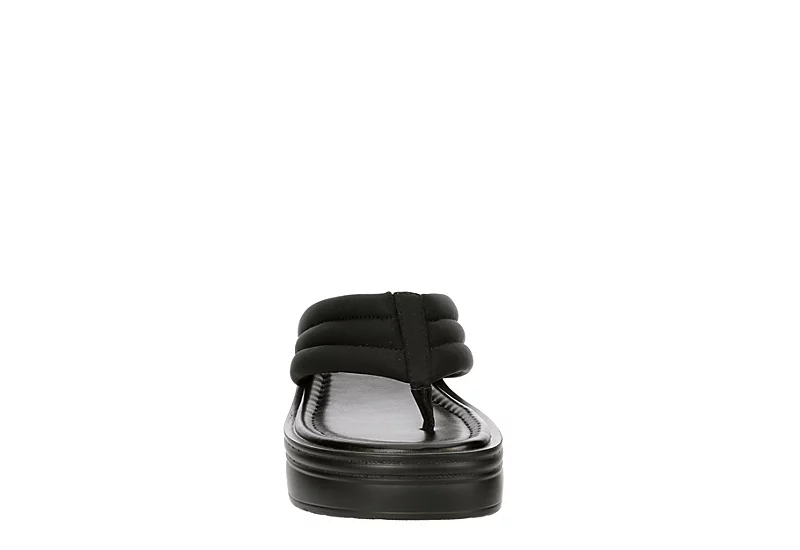 Limelight Womens Nina Flip Flop Sandal - Black - Image 3