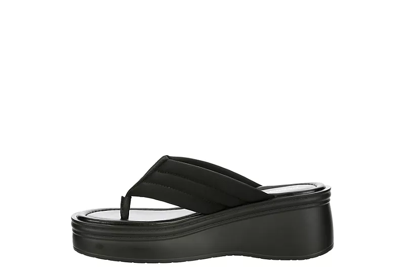 Limelight Womens Nina Flip Flop Sandal - Black - Image 4
