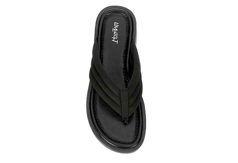 Limelight Womens Nina Flip Flop Sandal - Black - Image 6