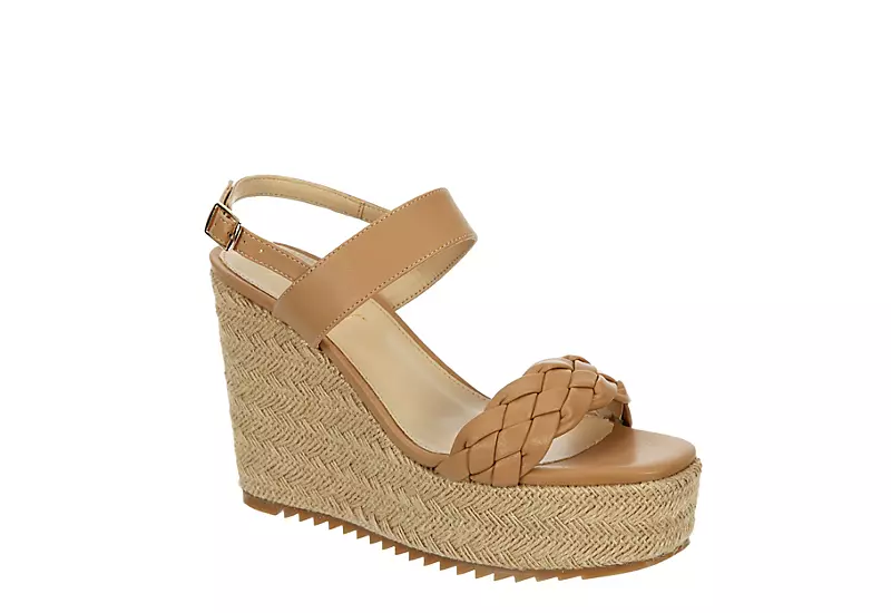 Xappeal Womens Vera Wedge Sandal - Camel