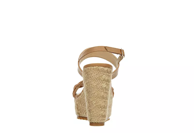Xappeal Womens Vera Wedge Sandal - Camel - Image 5
