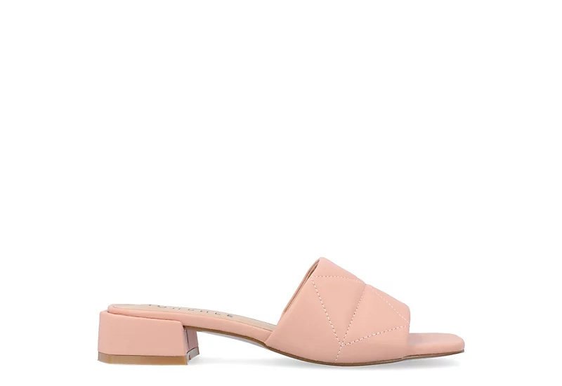 Journee Collection Womens Elidia Slip On Sandal - Blush - Image 2