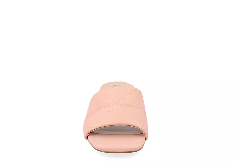 Journee Collection Womens Elidia Slip On Sandal - Blush - Image 3