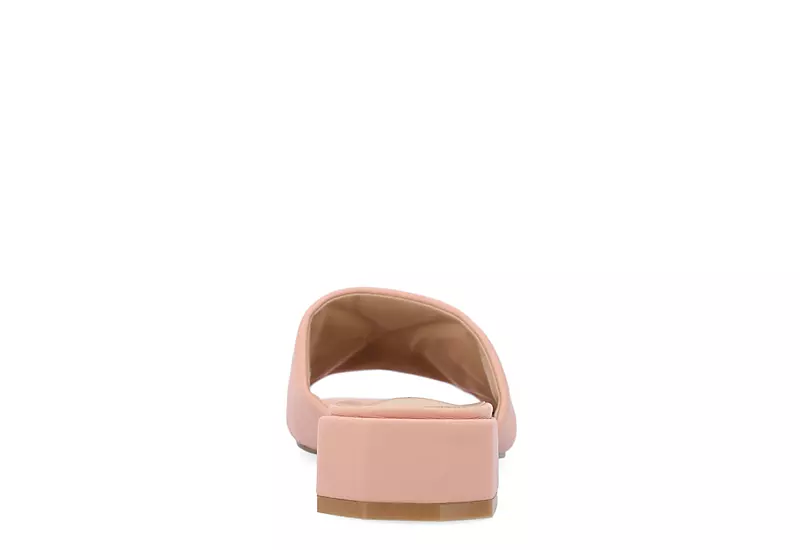Journee Collection Womens Elidia Slip On Sandal - Blush - Image 5