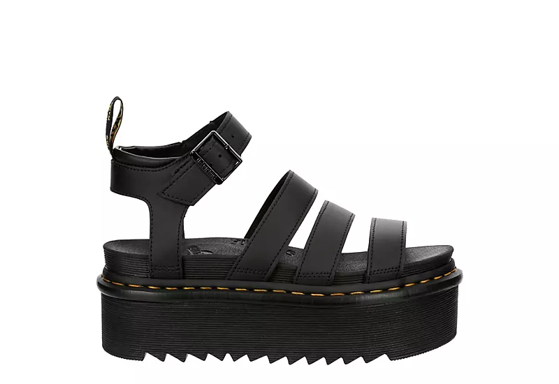 Dr. Martens Dr.martens Womens Blaire Quad Hydro Sandal - Black - Image 2