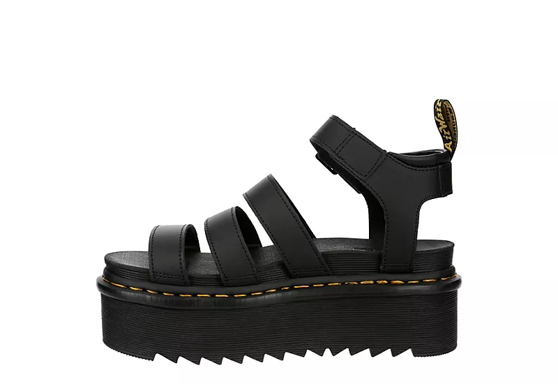 Dr. Martens Dr.martens Womens Blaire Quad Hydro Sandal - Black - Image 4