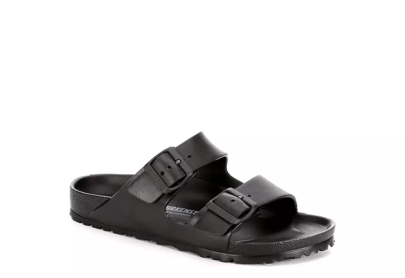 Birkenstock Womens Arizona Essentials Slide Sandal - Black