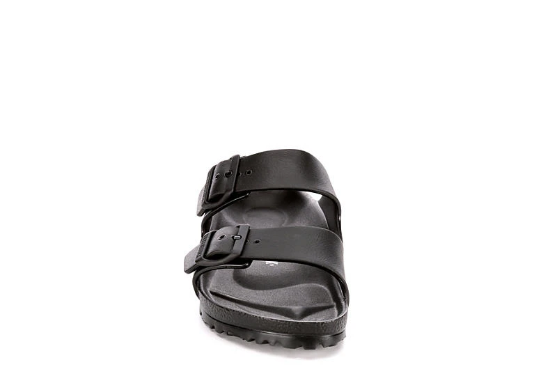 Birkenstock Womens Arizona Essentials Slide Sandal - Black - Image 3