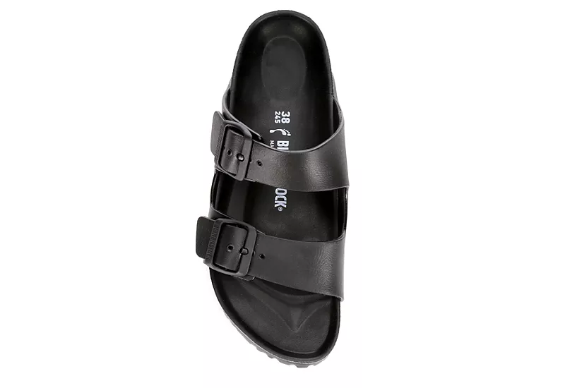 Birkenstock Womens Arizona Essentials Slide Sandal - Black - Image 6