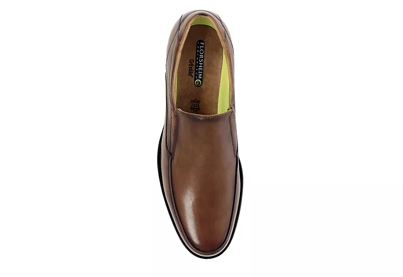 Florsheim Mens Midtown Moc Toe Slip On Oxford - Cognac - Image 6