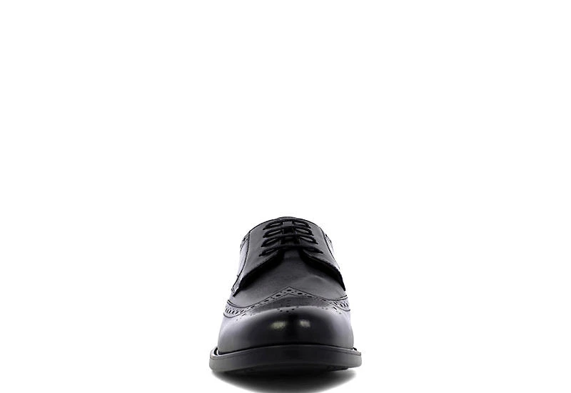 Florsheim Mens Midtown Wingtip Oxford - Black - Image 3