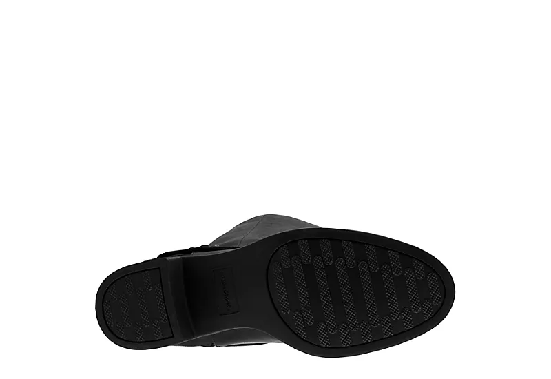 Easy Street Womens Jewel Wide Calf Tall Boot - Black - Image 7