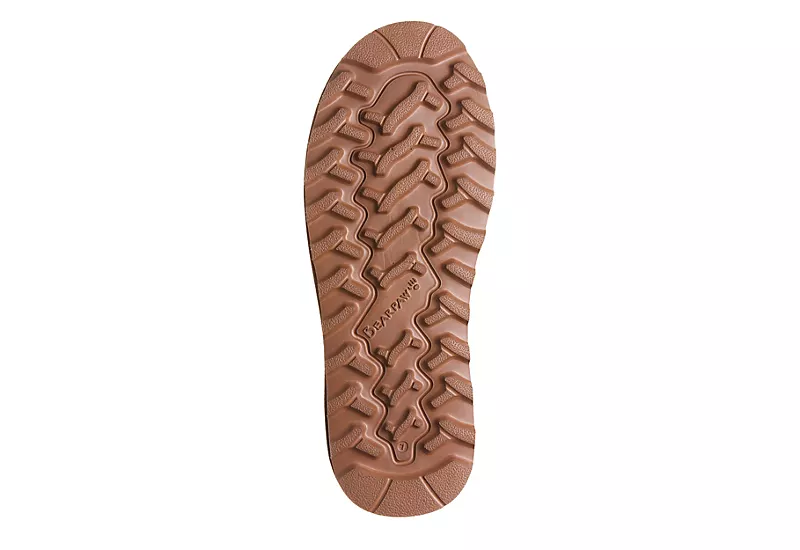 Bearpaw Womens Elle Tall Vegan Faux Fur Boot - Tan - Image 5