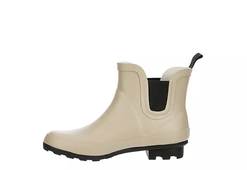 Xappeal Womens Drizzle Rain Boot - Taupe - Image 4
