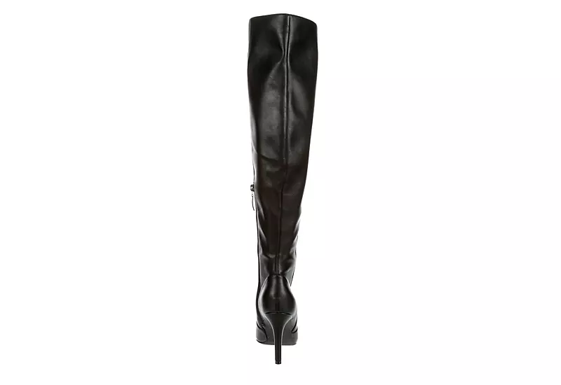 Xappeal Womens Miranda Wide Calf Over The Knee Boot - Black - Image 5