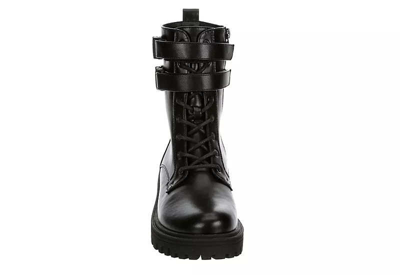 Limelight Womens Burnette Lace Up Boot - Black - Image 3