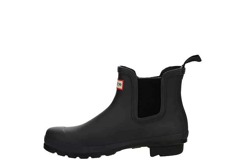 Hunter Boots Llc Womens Original Chelsea Rain Boot - Black - Image 4