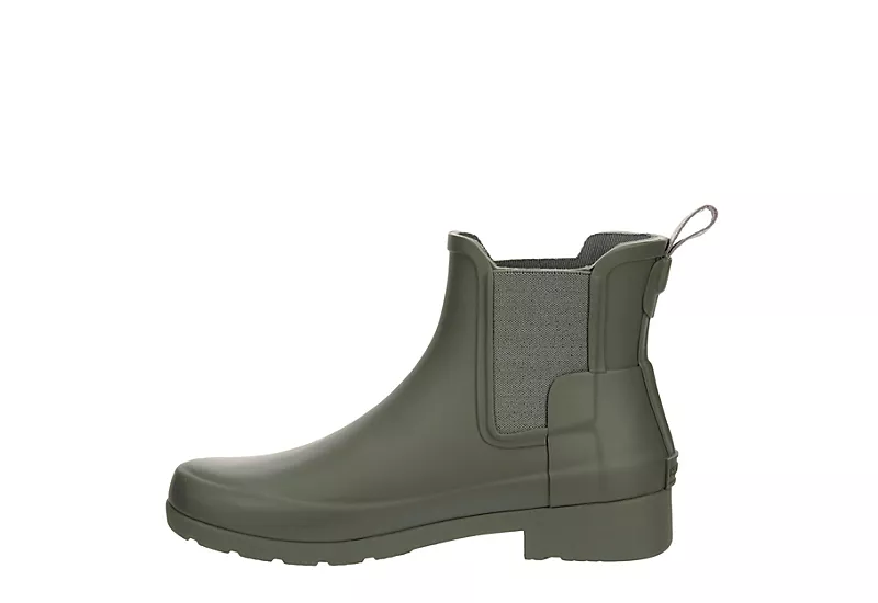 Hunter Boots Llc Womens Original Refined Chelsea Rain Boot - Grey - Image 4