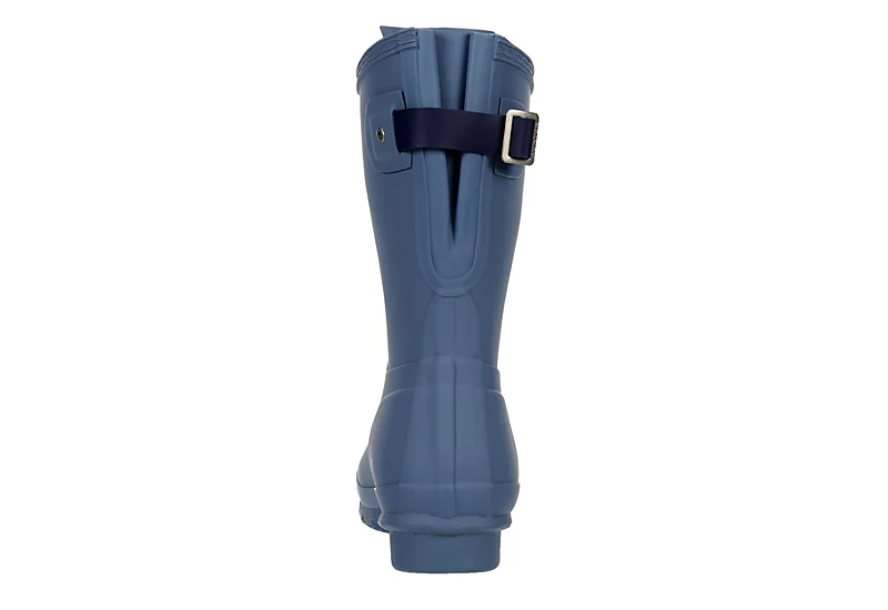 Hunter Boots Llc Womens Original Back Adj Rain Boot - Blue - Image 5