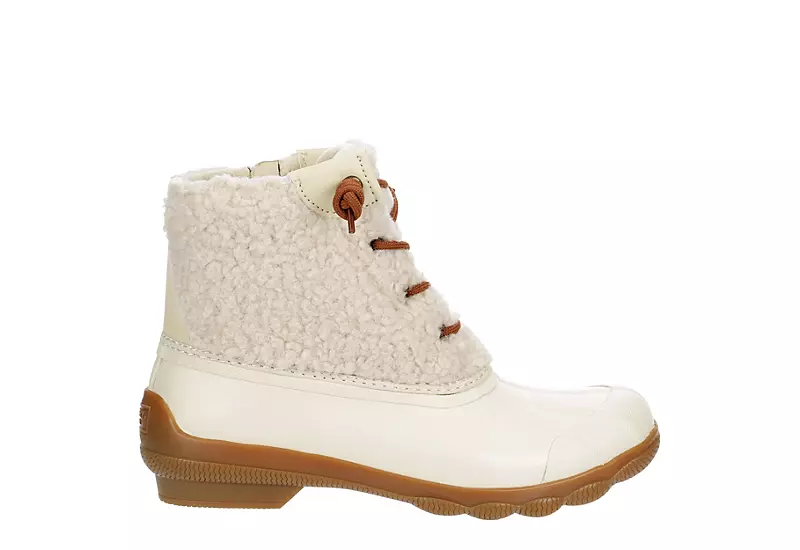 Sperry Womens Syren Gulf Sherpa Duck Boot - Ivory - Image 2