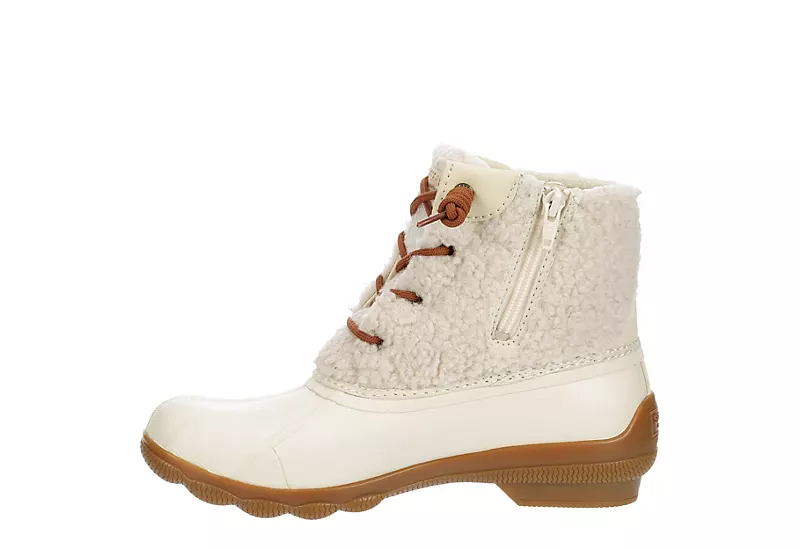 Sperry Womens Syren Gulf Sherpa Duck Boot - Ivory - Image 4