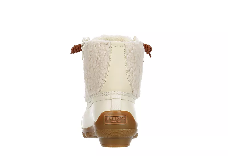Sperry Womens Syren Gulf Sherpa Duck Boot - Ivory - Image 5