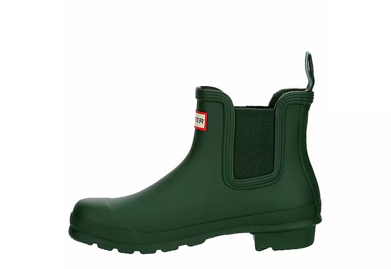 Hunter Boots Llc Womens Original Chelsea Rain Boot - Dark Green - Image 4