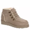 Bearpaw Womens Malinda Lace-up Boot - Stone