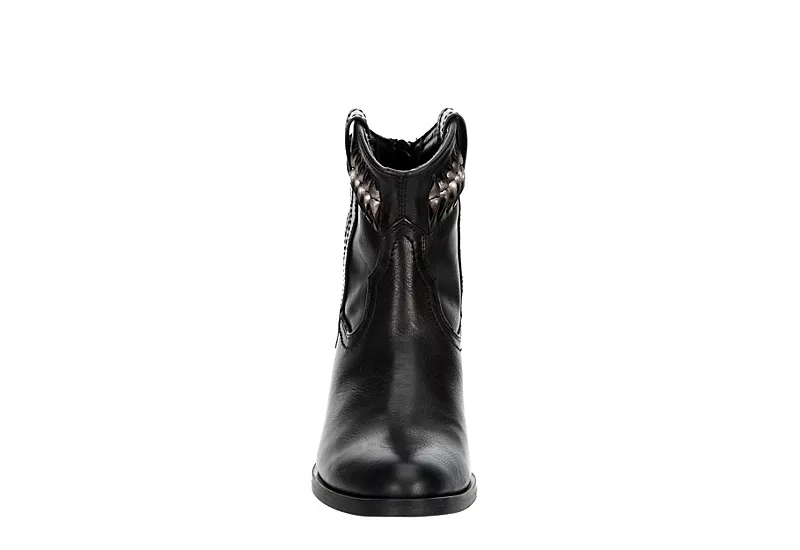 Michael By Michael Shannon Womens Daisy Western Boot - Black - Image 3