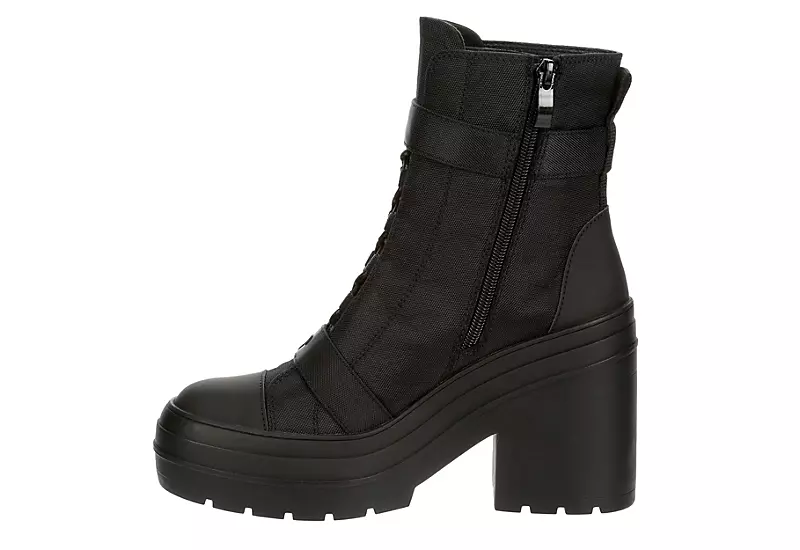 Limelight Womens Jasmyn Lace Up Boot - Black - Image 4