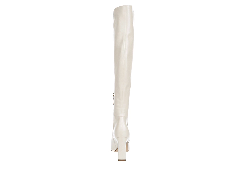Michael By Michael Shannon Womens Camille Over The Knee Boot - Off White - Image 5