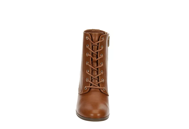Xappeal Womens Karen Lace-up Boot - Cognac - Image 3