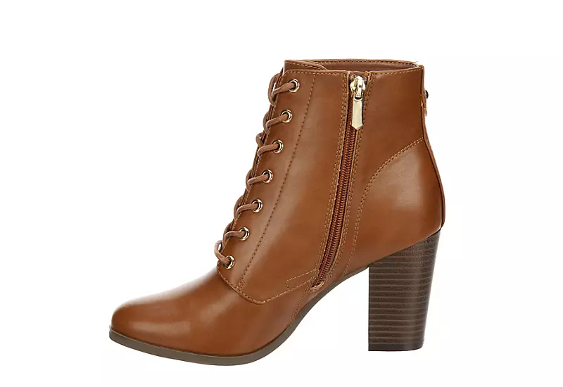 Xappeal Womens Karen Lace-up Boot - Cognac - Image 4