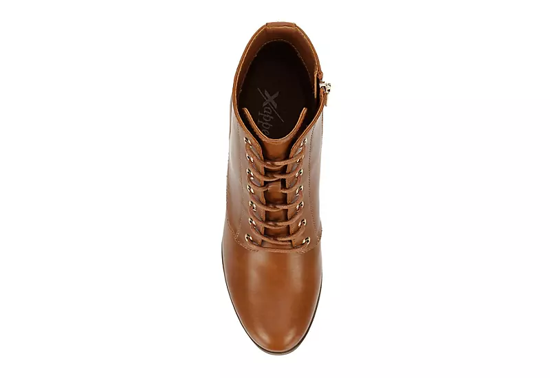 Xappeal Womens Karen Lace-up Boot - Cognac - Image 6