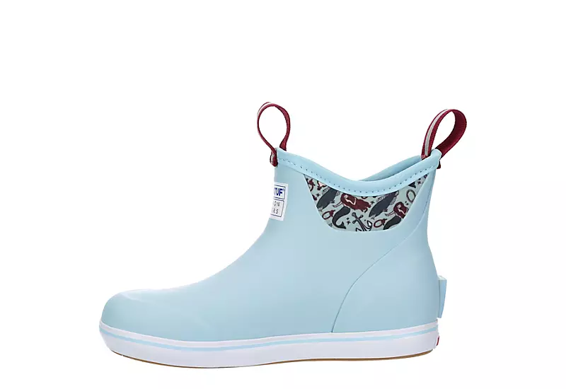 Xtratuf Womens 6 Salmon Sisters Ankle Deck Boot - Light Blue - Image 4