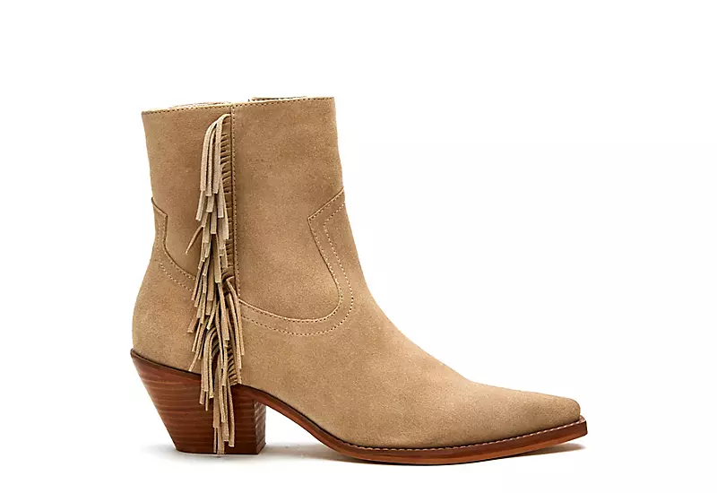 Coconuts Womens Jane Western Ankle Boot - Natural - Image 2