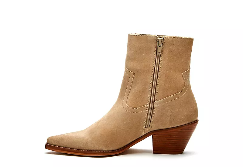 Coconuts Womens Jane Western Ankle Boot - Natural - Image 4