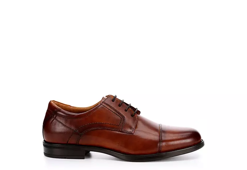 Florsheim Mens Midtown Cap Toe Oxford - Cognac - Image 2