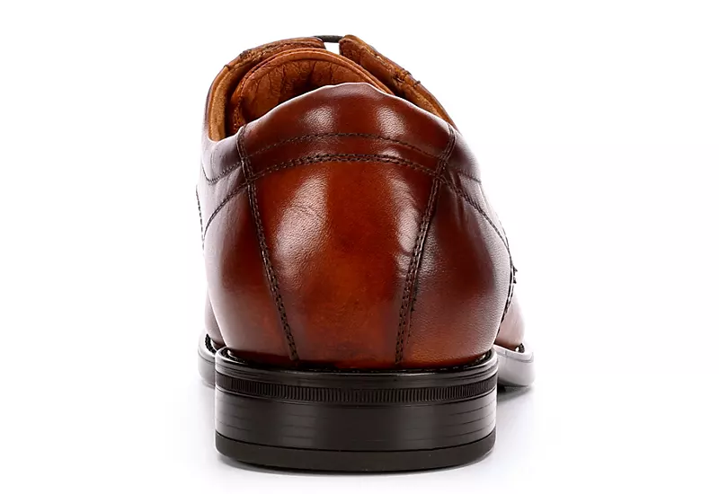 Florsheim Mens Midtown Cap Toe Oxford - Cognac - Image 5
