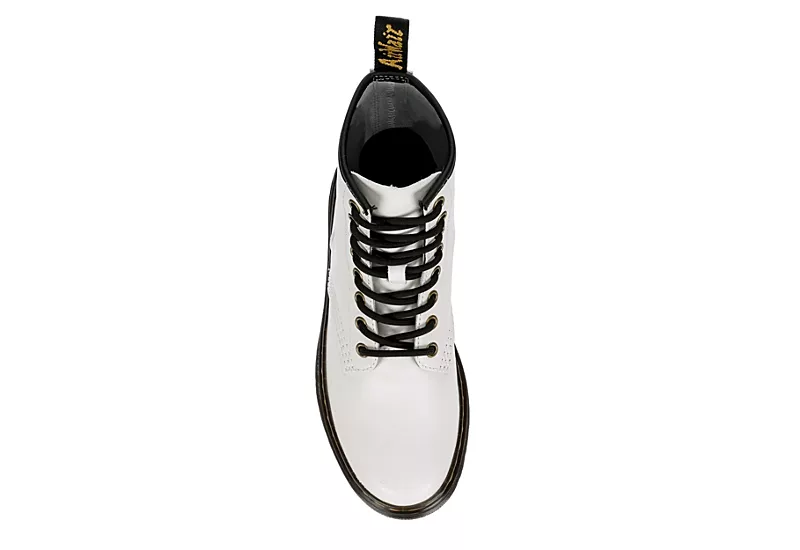 Dr. Martens Dr.martens Womens Zavala Combat Boot - White - Image 6